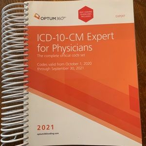 ICD 10 CM 2021 expert for physicians medical book